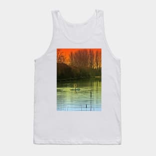 Love Birds Card Tank Top